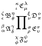 Multiscripts & Greek Alphabet